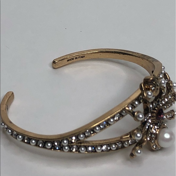 Alexander McQueen spider Swarovski Crystal cuff - Picture 6 of 7
